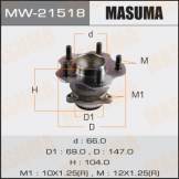 Ступица задняя Nissan Sentra B17R / Tiida C13R MW21518