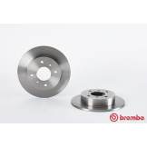 Диск тормозной задний BREMBO Nissan Almera N16 / Primera P10/P11 08544310