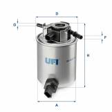 Фильтр топливный (UFI) Infniti S51 V9X 2402001