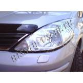 Защита передних фар прозрачные EGR Nissan Tiida (07-) EGR3465